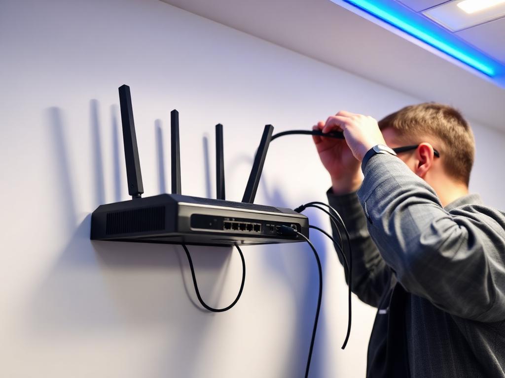 Internet relocation and Wi-Fi setup